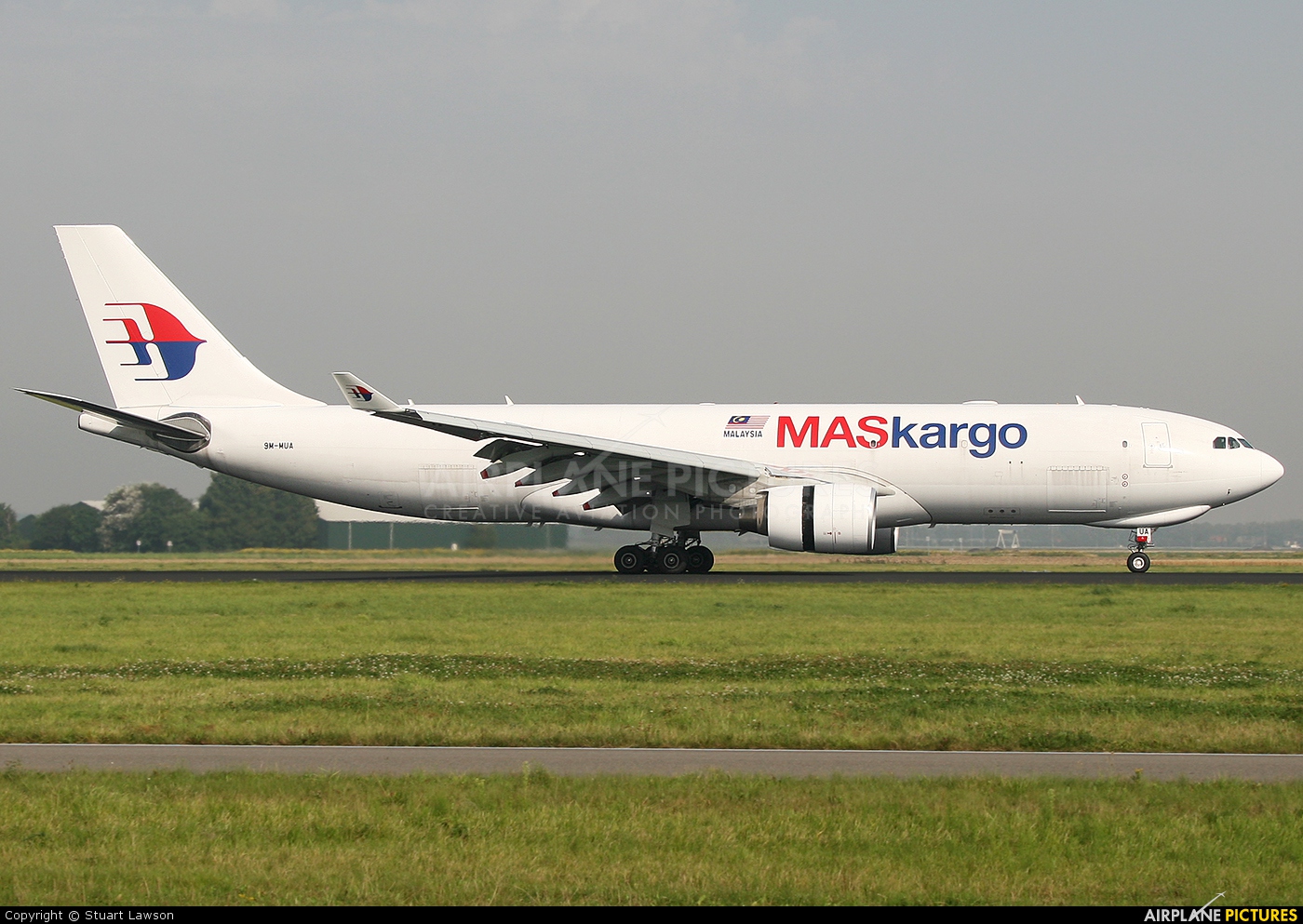 MASkargo 9M-MUA aircraft at Amsterdam - Schiphol