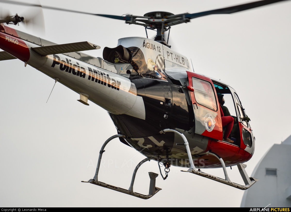 Brazil - Police PT-HLB aircraft at Off Airport - Brazil