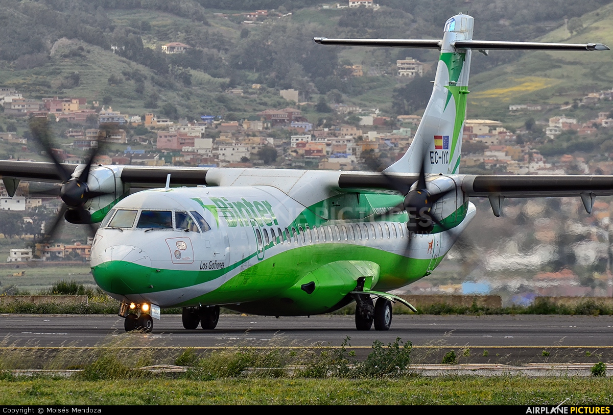 Binter Canarias EC-IYC aircraft at Tenerife Norte - Los Rodeos