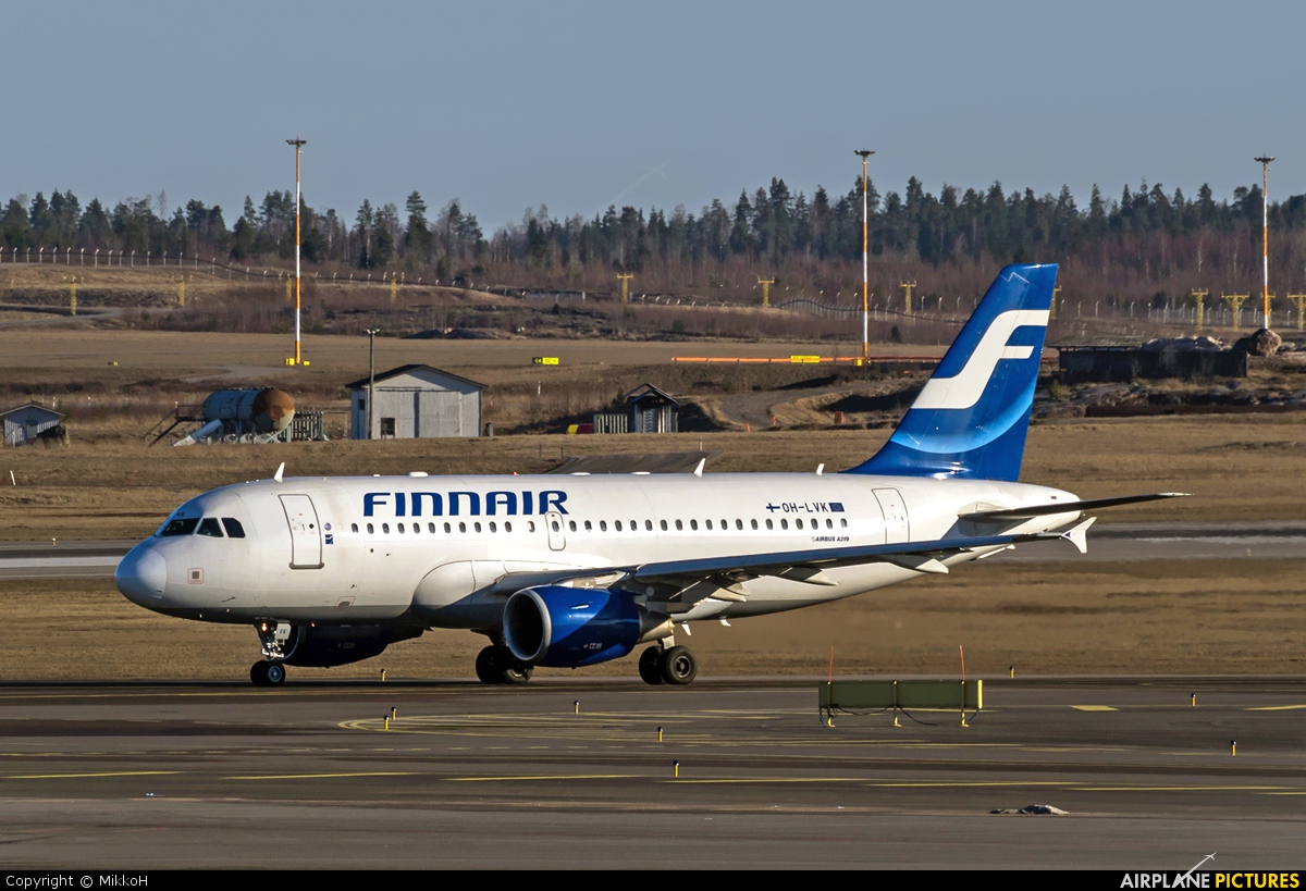 Finnair OH-LVK aircraft at Helsinki - Vantaa