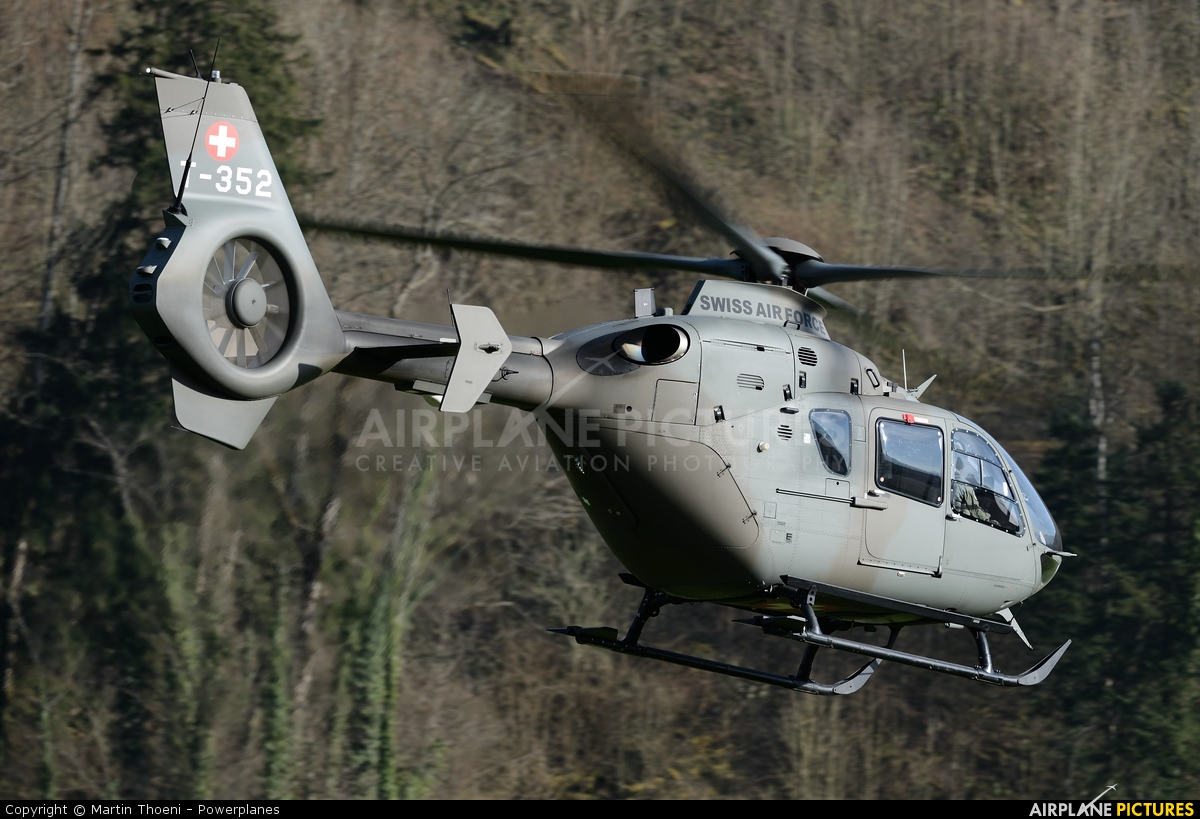 Switzerland - Air Force T-352 aircraft at Alpnach
