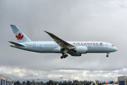First flight of Air Canada's first 787 title=
