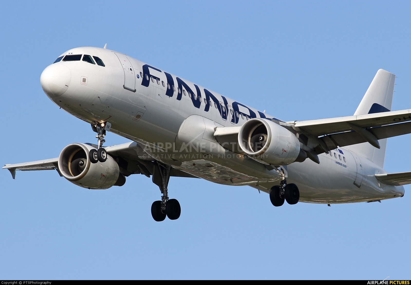 Finnair OH-LXK aircraft at London - Heathrow