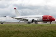 First flight for this Norwegian Boeing 787-8 Dreamliner title=