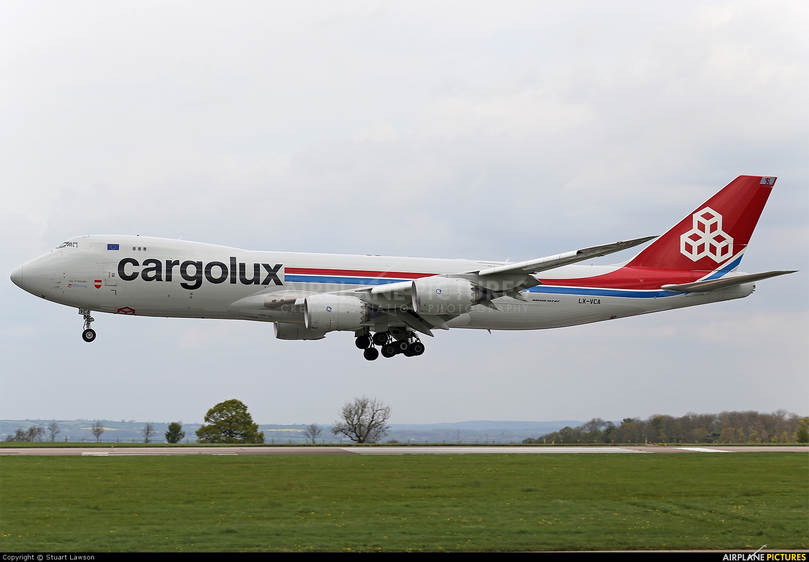 Cargolux LX-VCA aircraft at East Midlands