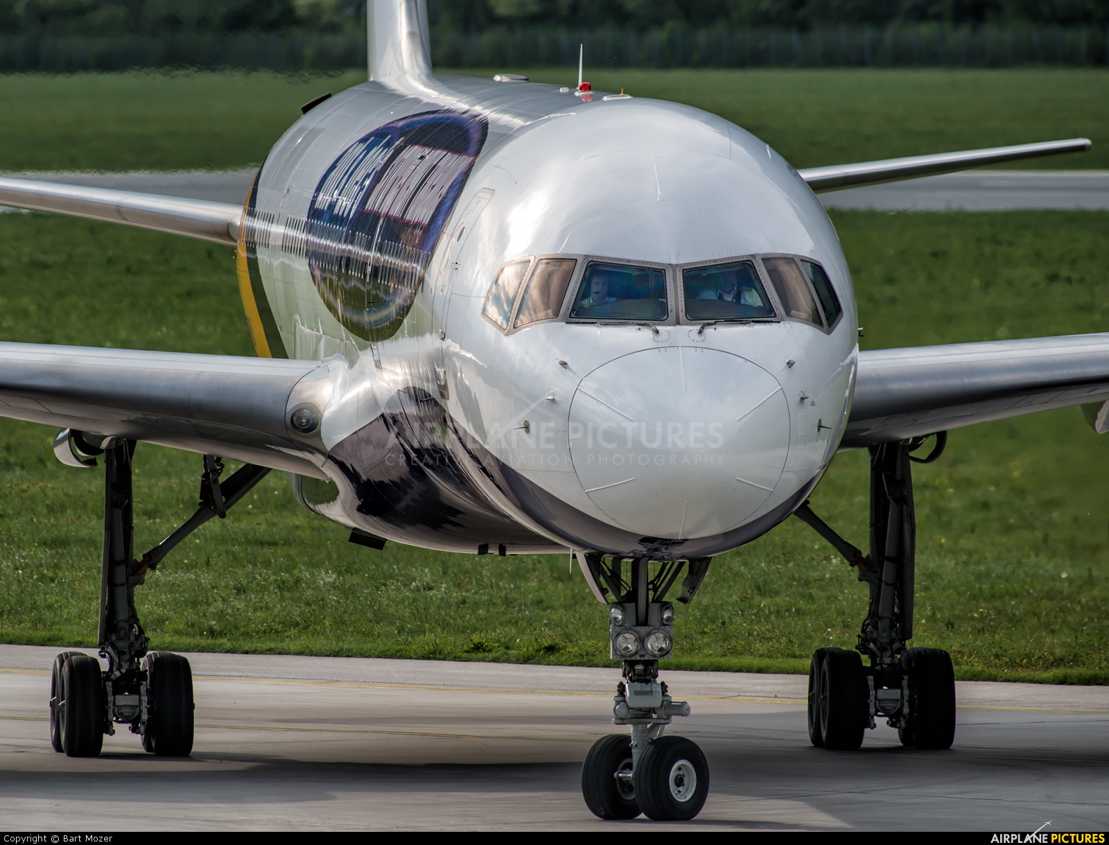 Monarch Airlines G-MONJ aircraft at Innsbruck