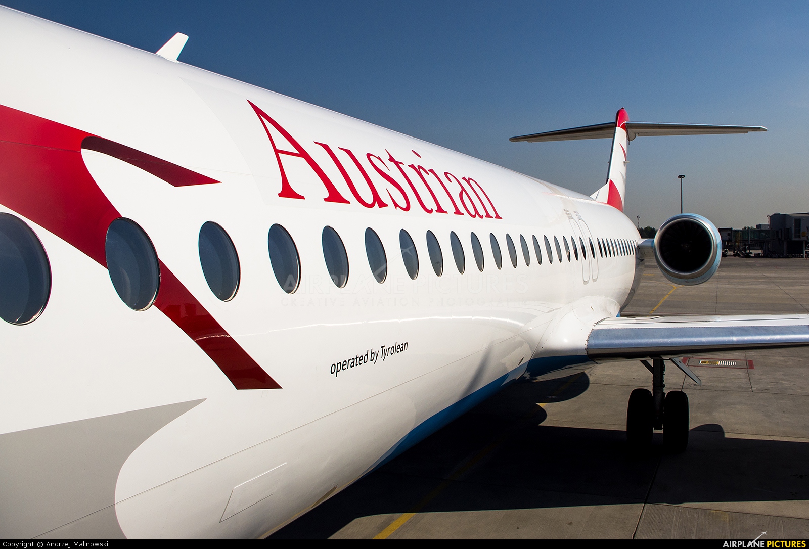 Austrian Airlines/Arrows/Tyrolean OE-LVI aircraft at Warsaw - Frederic Chopin