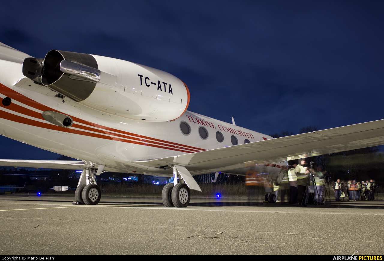 Turkey - Government TC-ATA aircraft at Zurich