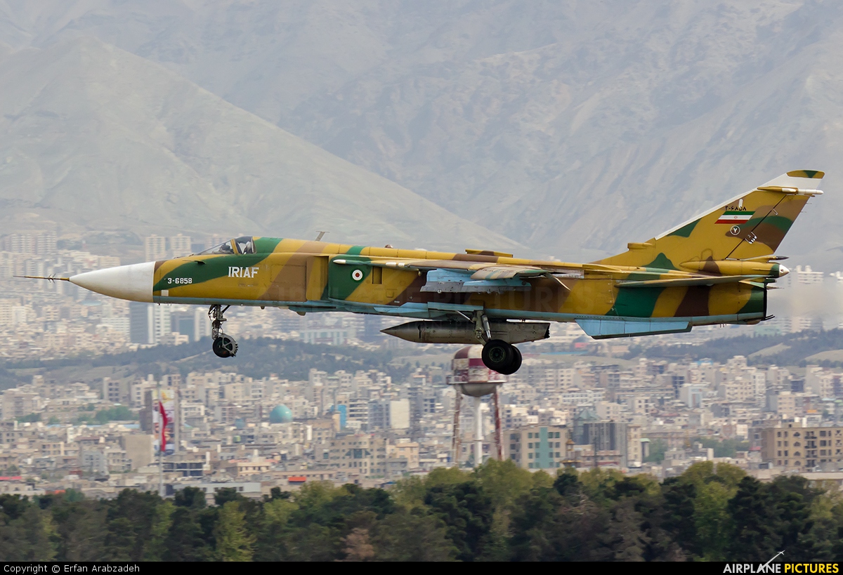 Iran - Islamic Republic Air Force 3-6858 aircraft at Tehran - Mehrabad Intl