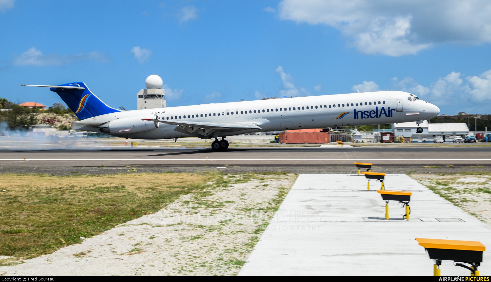 Insel Air PJ-MDF aircraft at Sint Maarten - Princess Juliana Intl