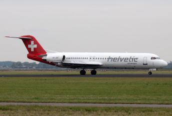 HB-JVC - Helvetic Airways Fokker 100