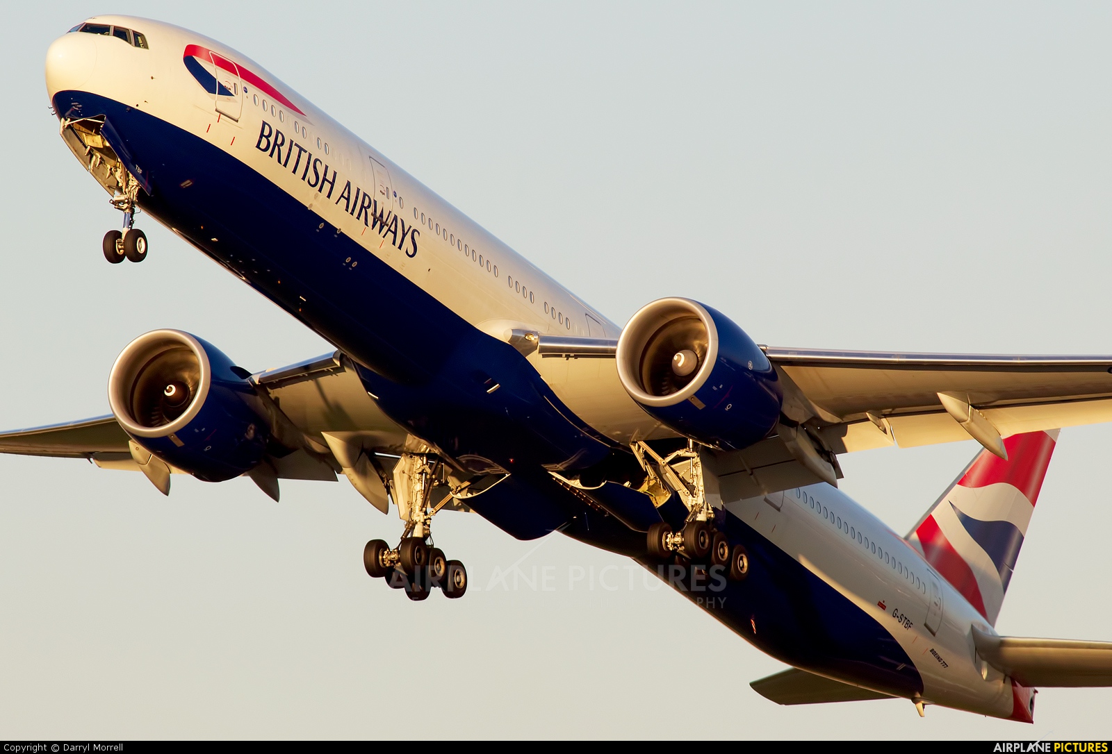 British Airways G-STBF aircraft at London - Heathrow