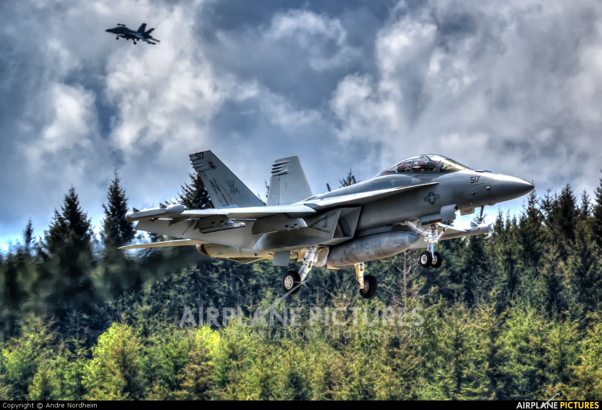 USA - Navy NJ-517 aircraft at Naval Outlying Field (Coupeville) 