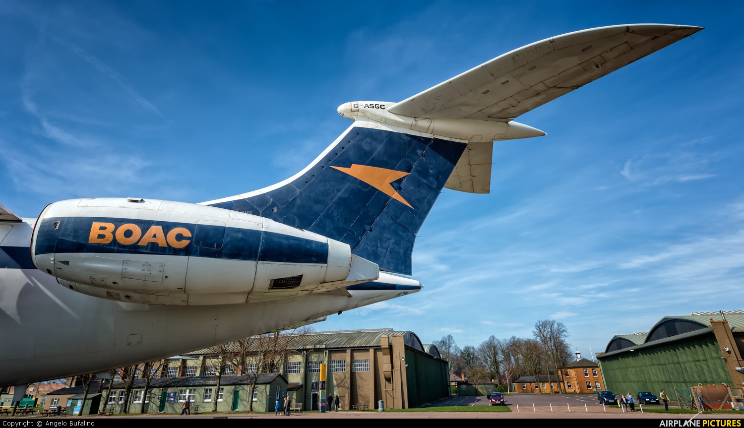 BOAC - British Overseas Airways Corporation G-ASGC aircraft at Duxford