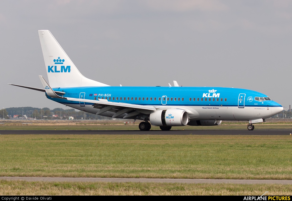 KLM PH-BGH aircraft at Amsterdam - Schiphol