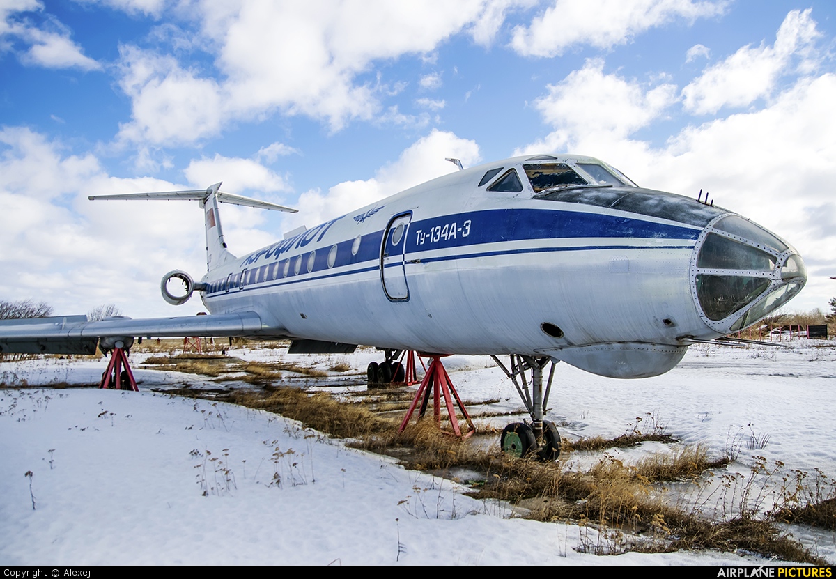Aeroflot CCCP-65012 aircraft at Tyumen-Roschino