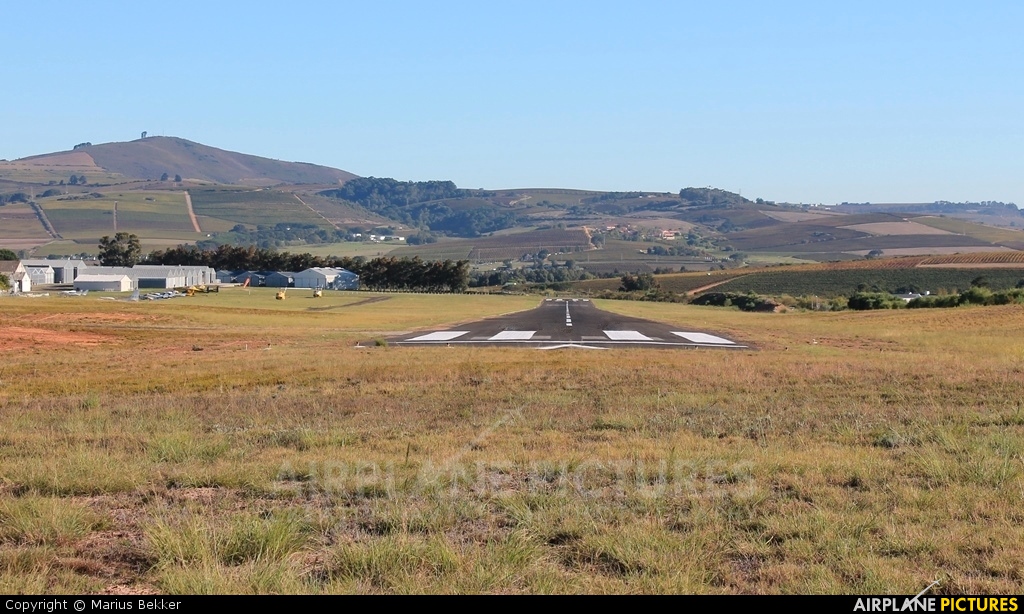 - Airport Overview - aircraft at Stellenbosch