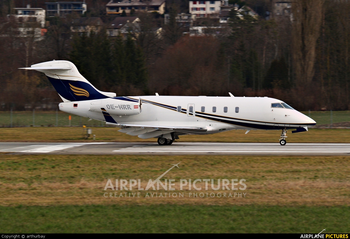 Amira Air OE-HRR aircraft at Bern - Belp