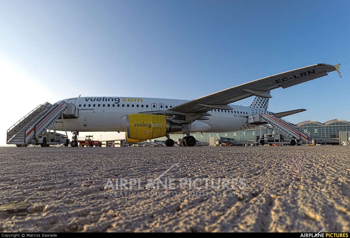 Vueling Airlines EC-LRN aircraft at Alicante - El Altet