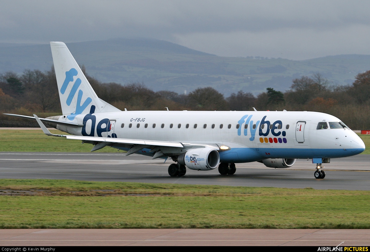 Flybe G-FBJG aircraft at Manchester