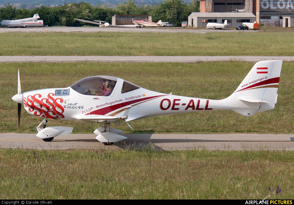 Private OE-ALL aircraft at Verona - Boscomantico