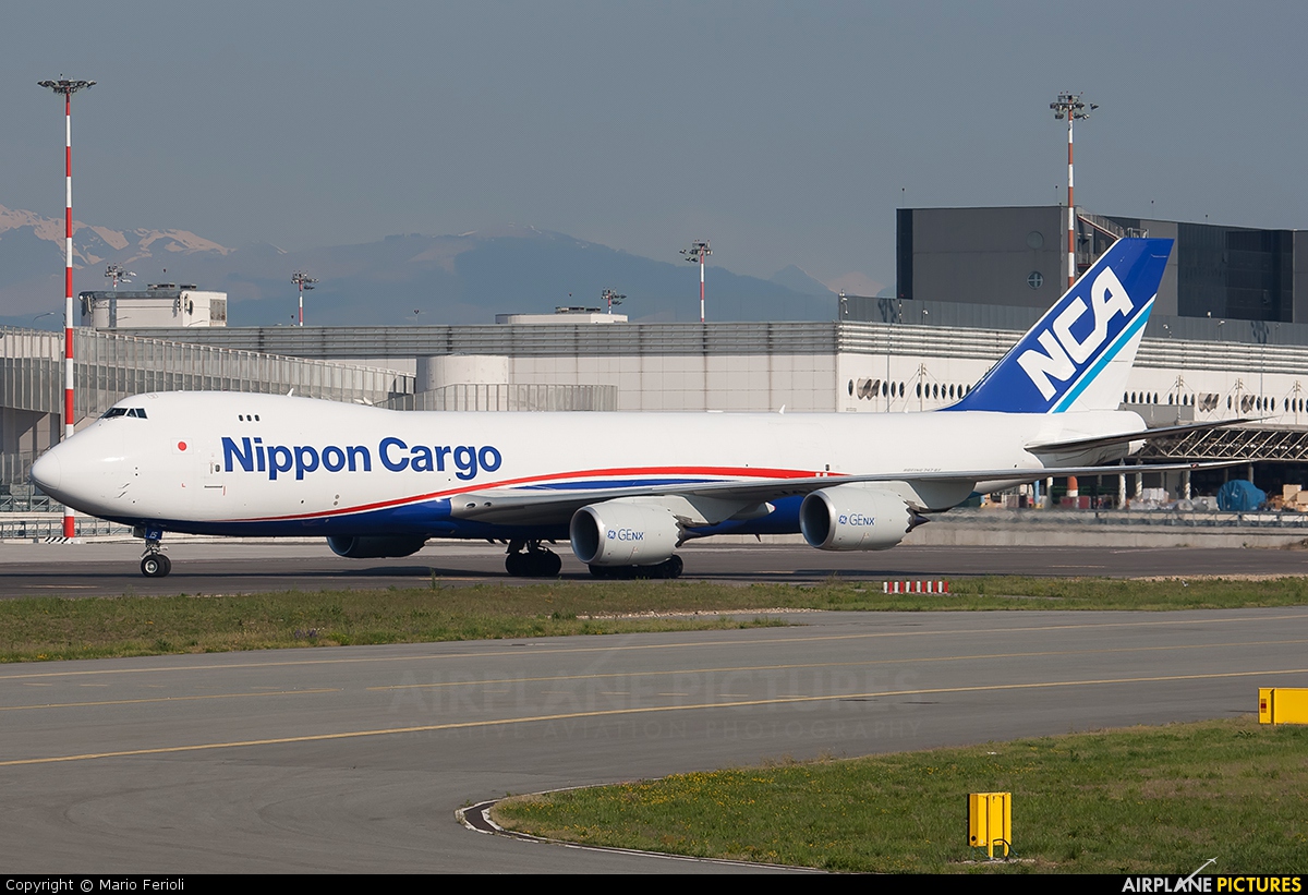 Nippon Cargo Airlines JA15KZ aircraft at Milan - Malpensa