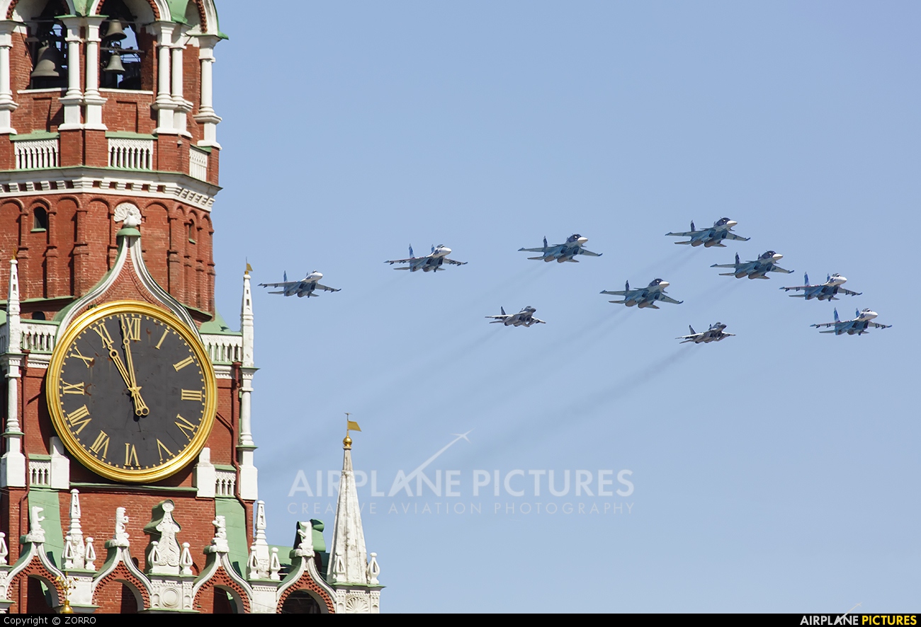 Russia - Air Force "Falcons of Russia" - aircraft at Off Airport - Russia
