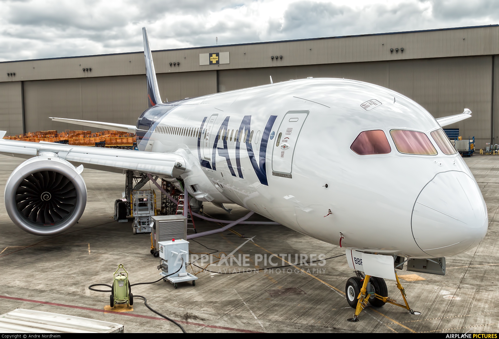 LAN Airlines CC-BBF aircraft at Everett - Snohomish County / Paine Field