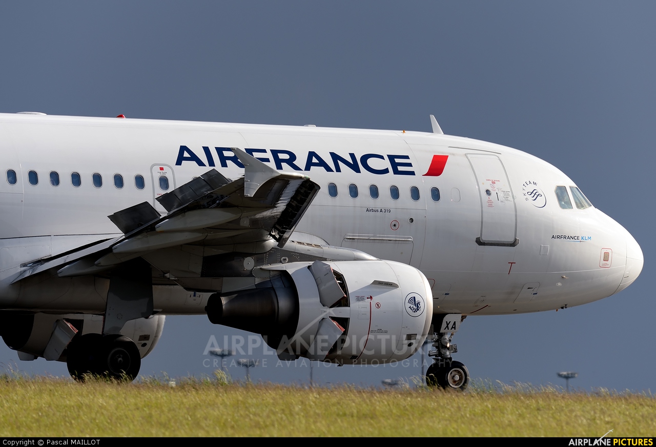 Air France F-GRXA aircraft at Paris - Charles de Gaulle