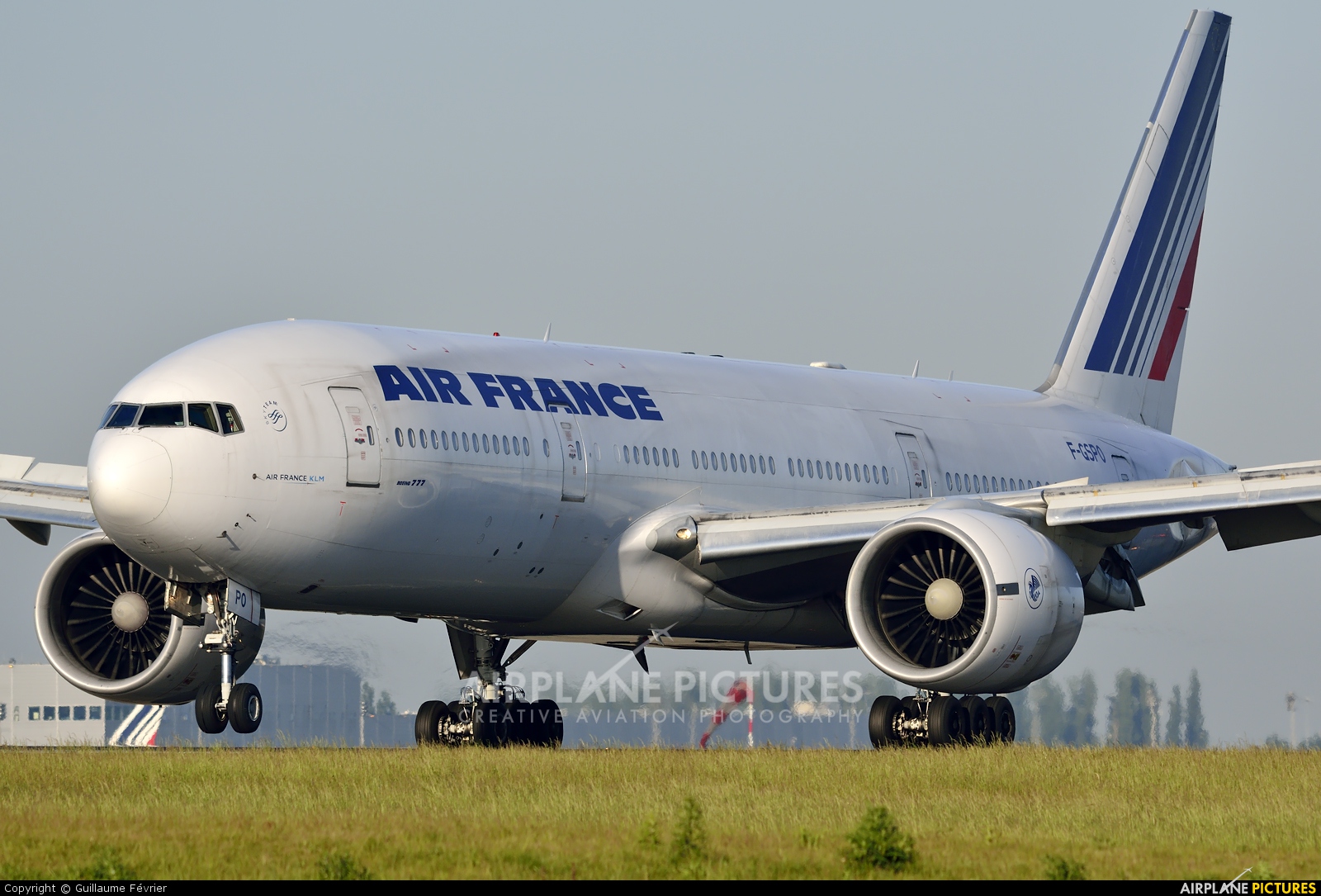 Air France F-GSPO aircraft at Paris - Charles de Gaulle
