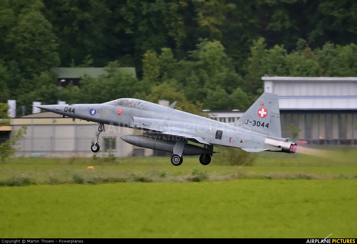 Switzerland - Air Force J-3044 aircraft at Buochs