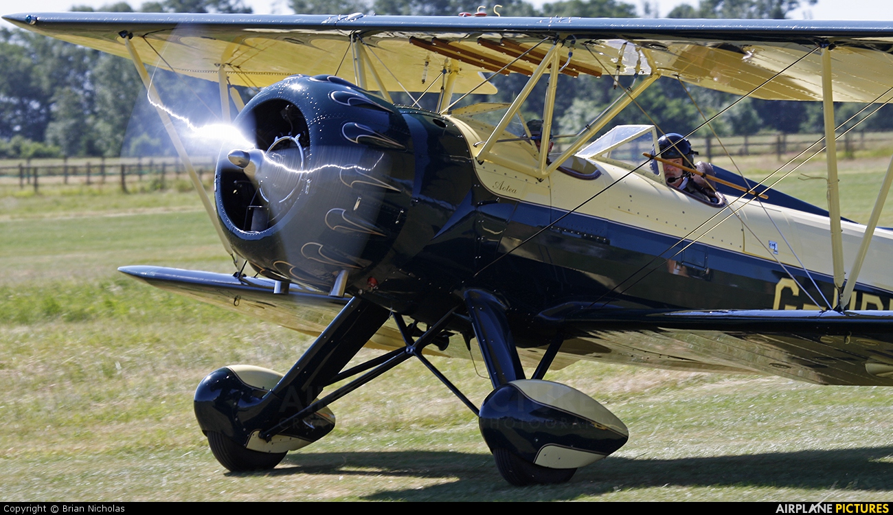 Private G-UPFS aircraft at Old Warden