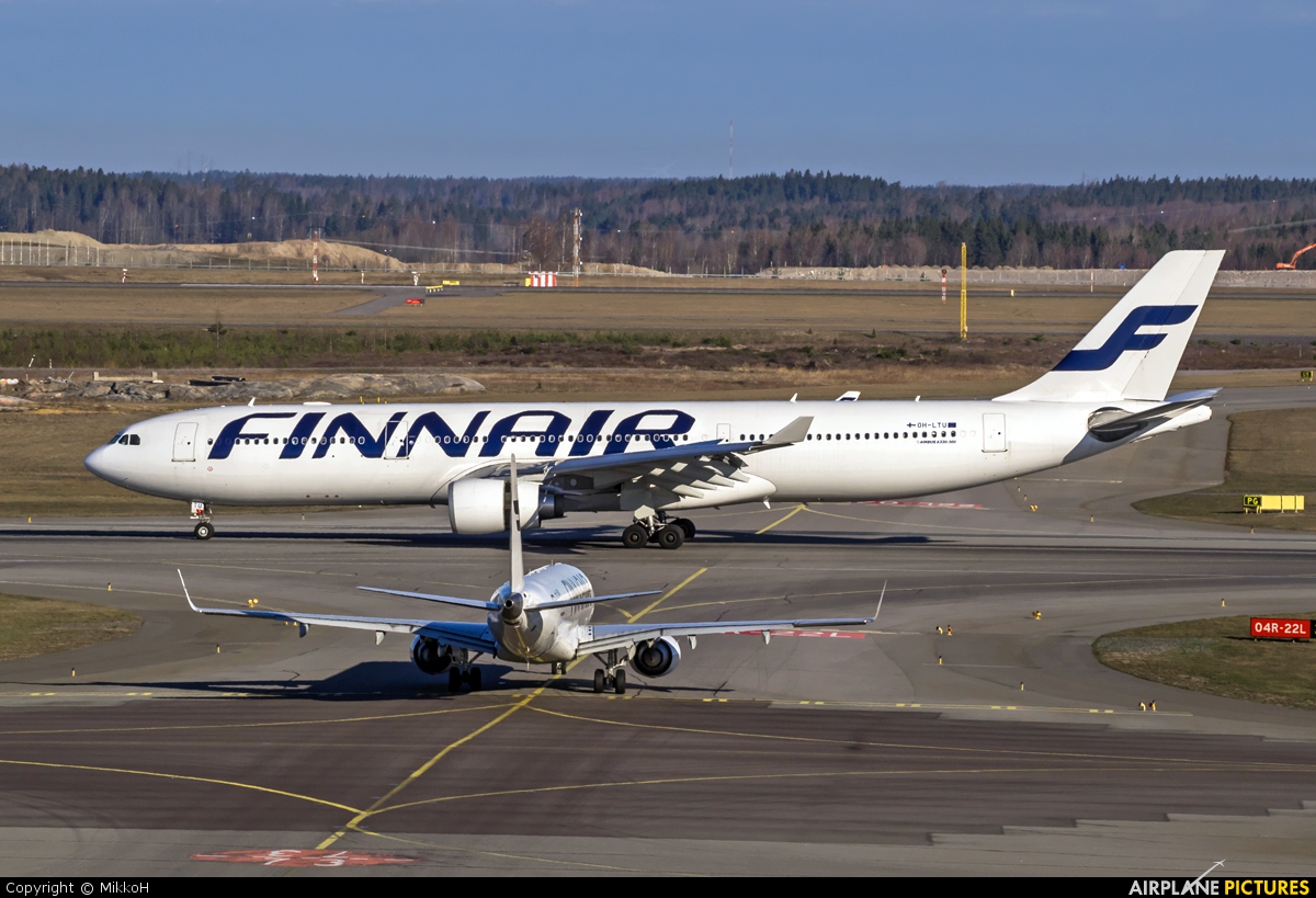 Finnair OH-LTU aircraft at Helsinki - Vantaa