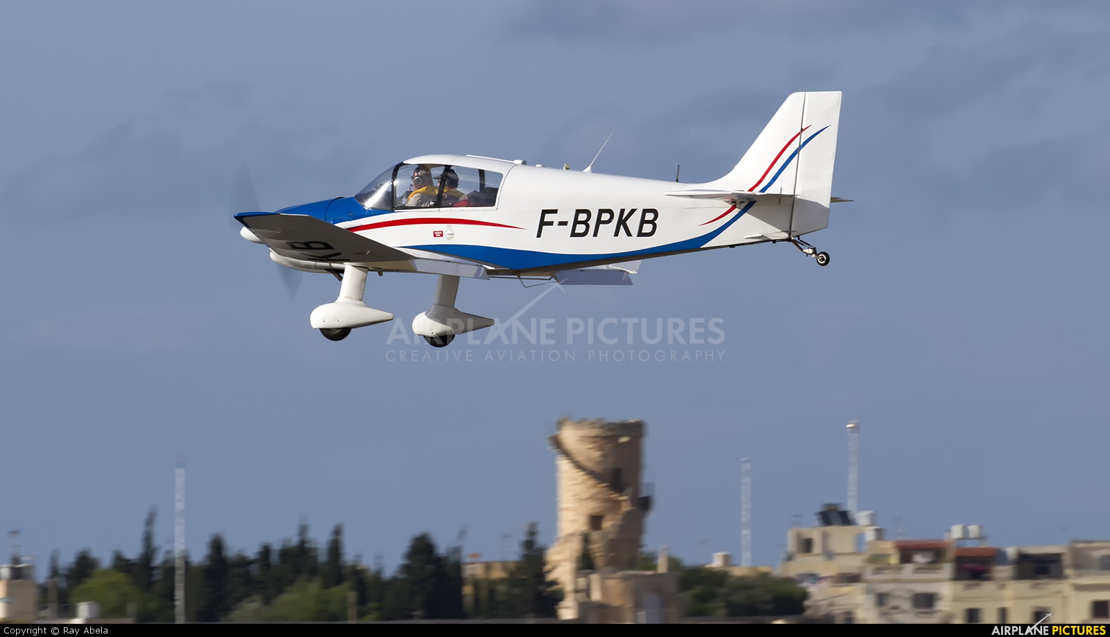 Private F-BPKB aircraft at Malta Intl