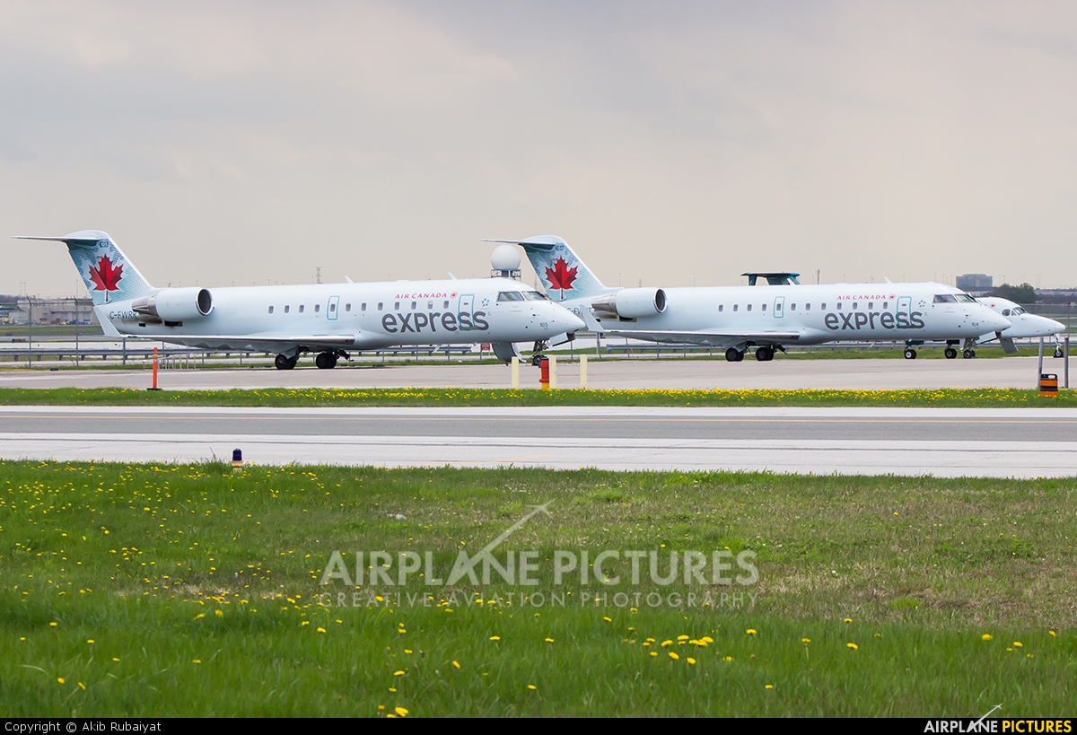 Air Canada Express C-FWRR aircraft at Toronto - Pearson Intl, ON