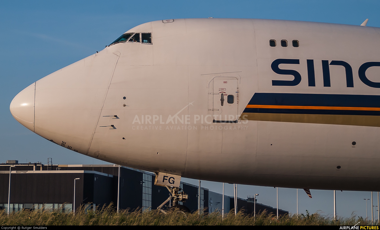 Singapore Airlines Cargo 9V-SFG aircraft at Amsterdam - Schiphol