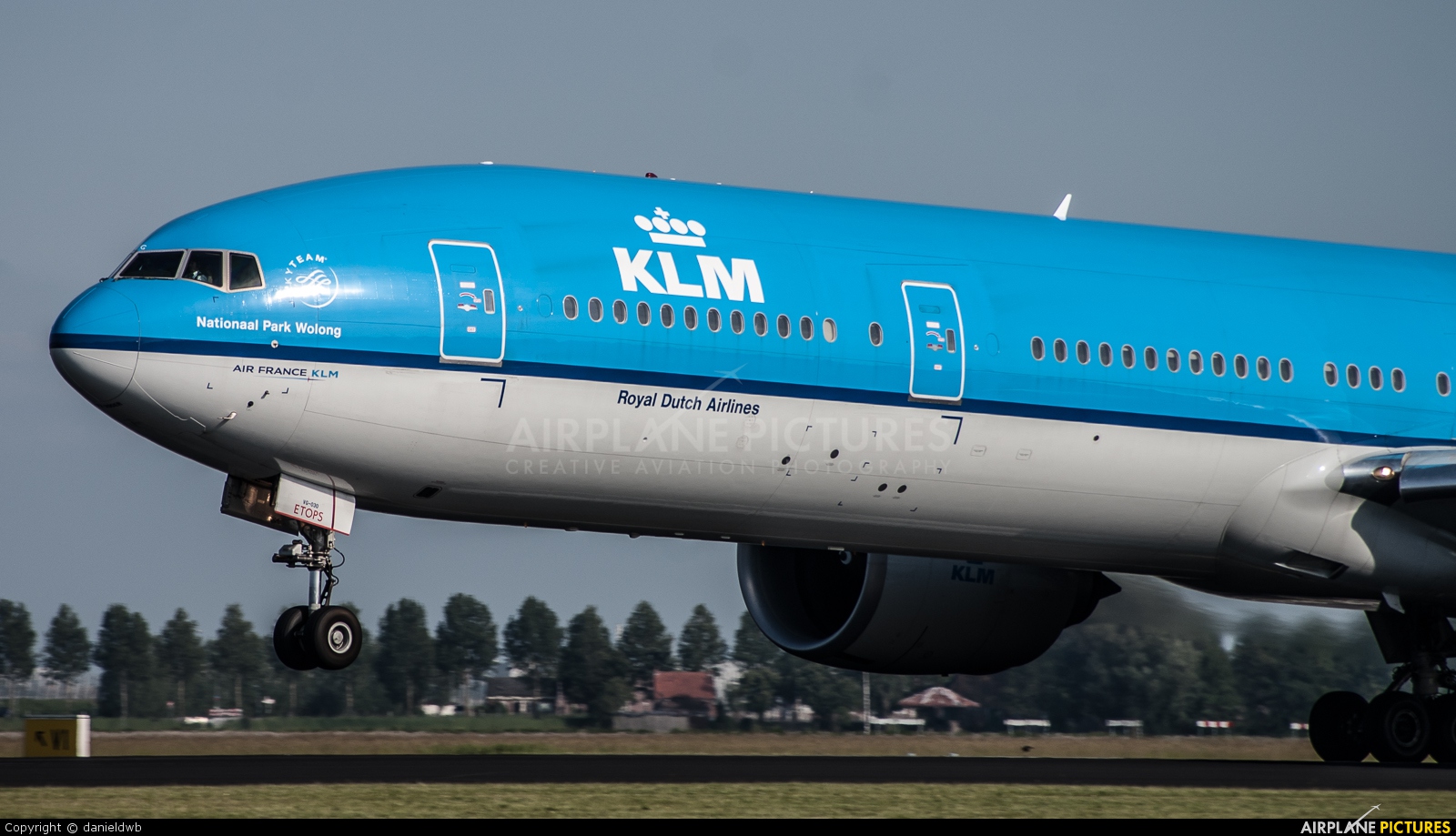 KLM PH-BVG aircraft at Amsterdam - Schiphol