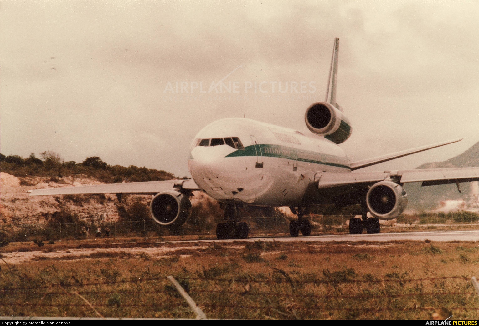 Transamerica - aircraft at Sint Maarten - Princess Juliana Intl