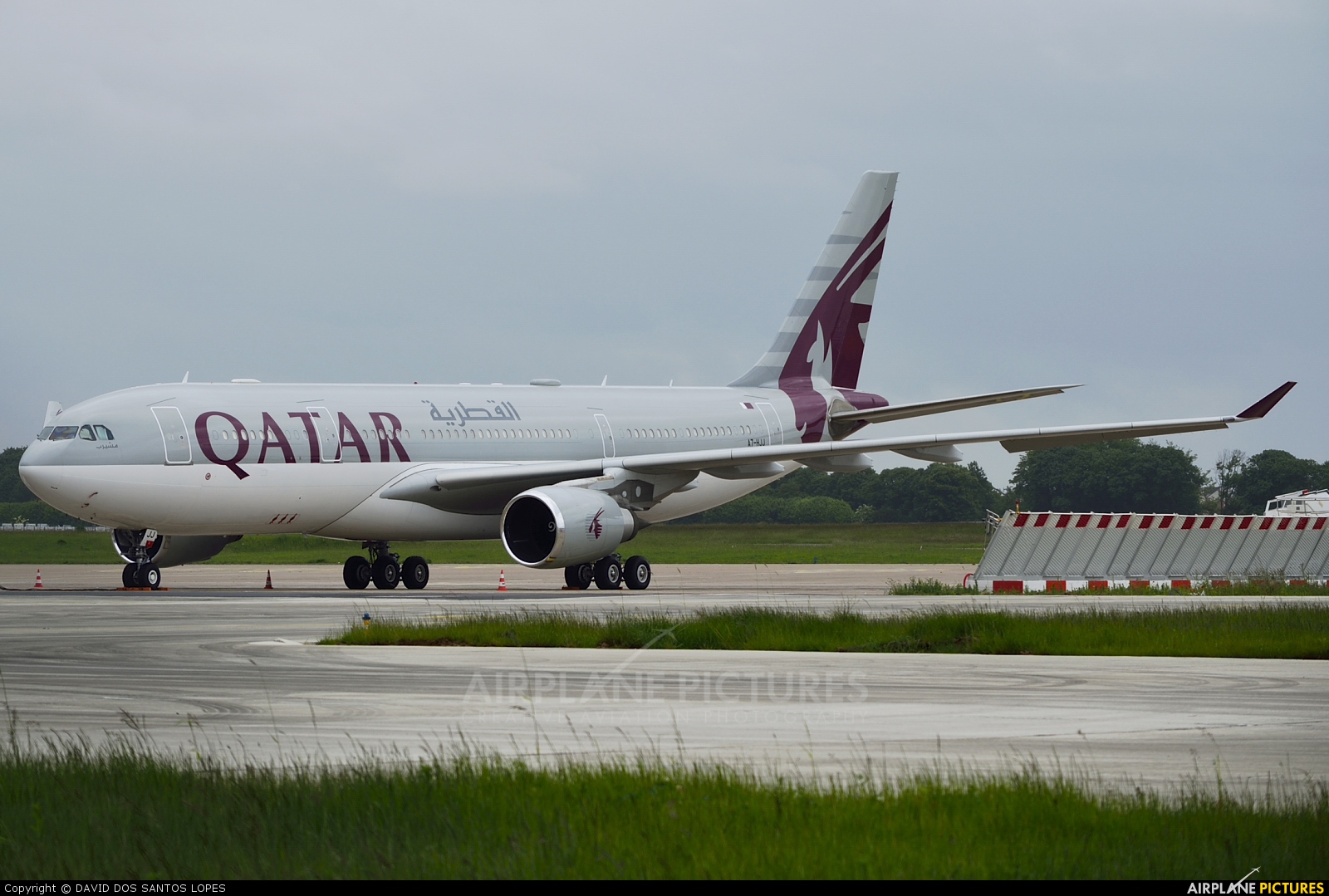 Qatar Amiri Flight A7-HJJ aircraft at Paris - Orly