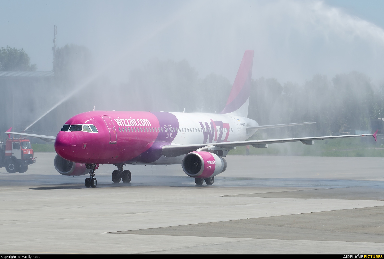 Wizz Air UR-WUA aircraft at Kyiv - Zhulyany
