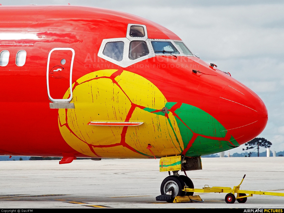 Danish Air Transport OY-RUE aircraft at Curitiba -  Afonso Pena