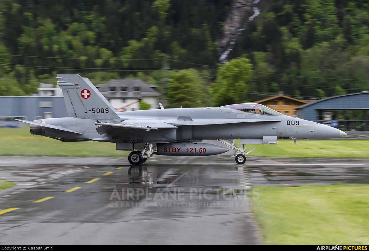 Switzerland - Air Force J-5009 aircraft at Meiringen