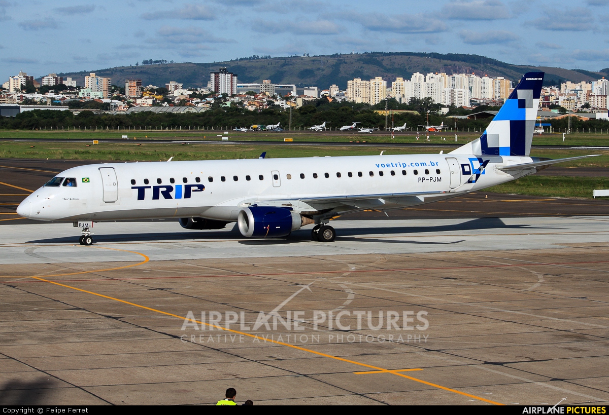 Trip Linhas Aéreas PP-PJM aircraft at Porto Alegre - Salgado Filho