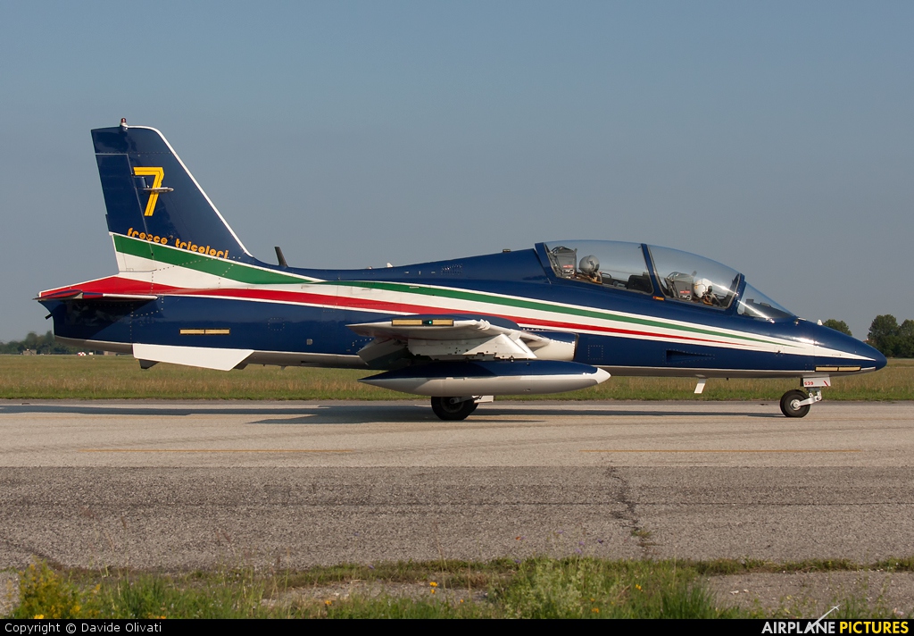 Italy - Air Force "Frecce Tricolori" MM54538 aircraft at Treviso - Istrana