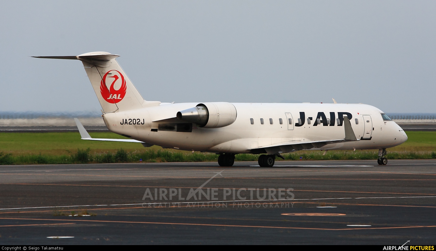 J-Air JA202J aircraft at Oita