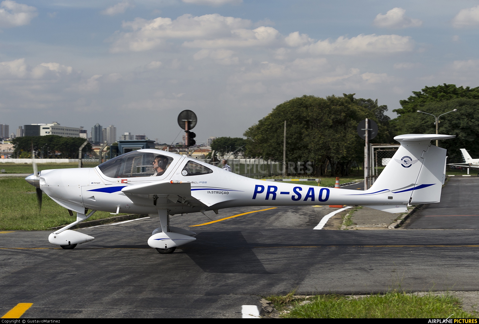 Private PR-SAO aircraft at São Paulo - Campo de Marte