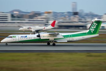 JA857A - ANA - All Nippon Airways de Havilland Canada DHC-8-400Q / Bombardier Q400