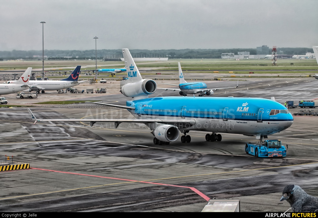 KLM PH-KCE aircraft at Amsterdam - Schiphol