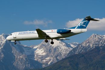 4O-AOM - Montenegro Airlines Fokker 100