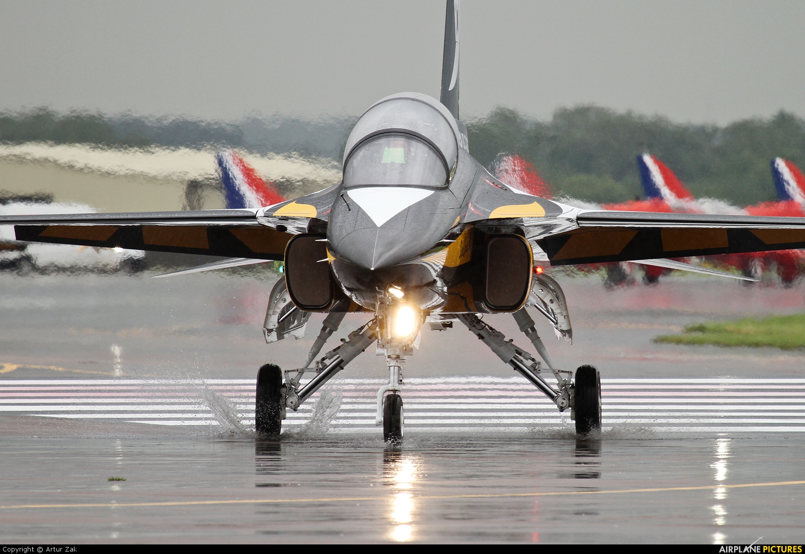 Korea (South) - Air Force: Black Eagles 10-0058 aircraft at Fairford